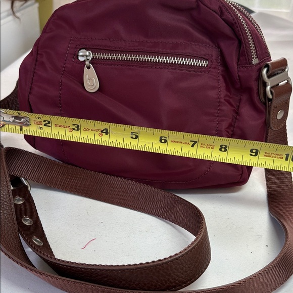 Baggallini Maroon Nylon Crossbody - Picture 2 of 12
